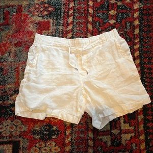 L.L. Bean Favorite Fit Linen Shorts